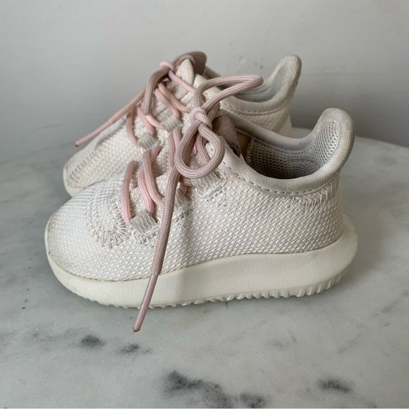 ADIDAS ortho lite white and pink Baby sneakers 4K 4.2” Adidas for baby Toddler - Picture 6 of 13